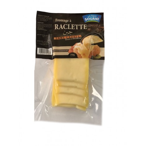 Vente Fromage Raclette en tranches - 100GR Tunisie, Fromage Tunisien -  Souani