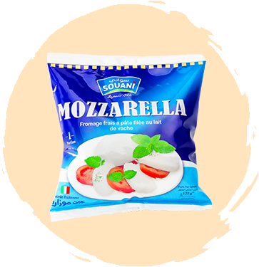 Fromage Mozzarella en boule 125g Tunise